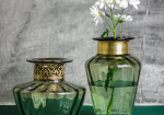 چطور به شکلی جذاب گلدان شیشه ای را به کار ببریم؟ چطور به شکلی جذاب گلدان شیشه ای را به کار ببریم؟